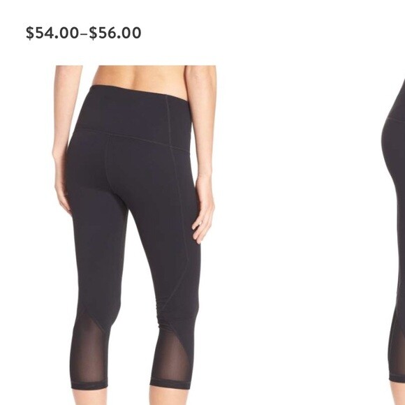 zella high waist crop leggings